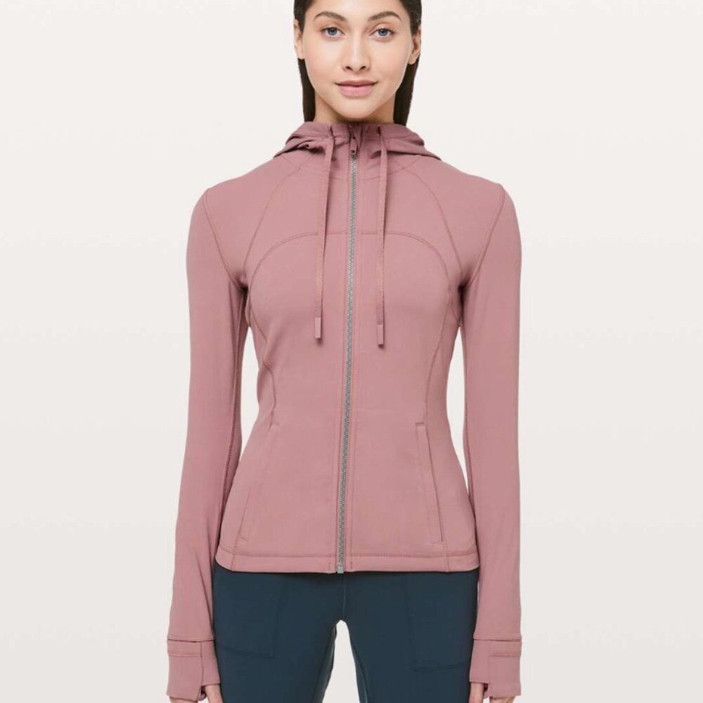 LULULEMON Hooded Define Jacket Women's 4 Nulu Quicksand